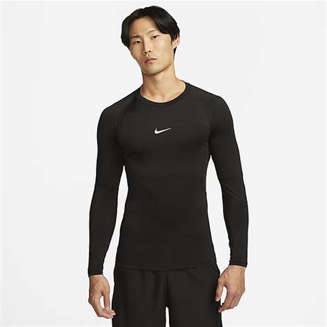 trainingsshirt nike herren weiß|Training & Fitness Langarm shirts .